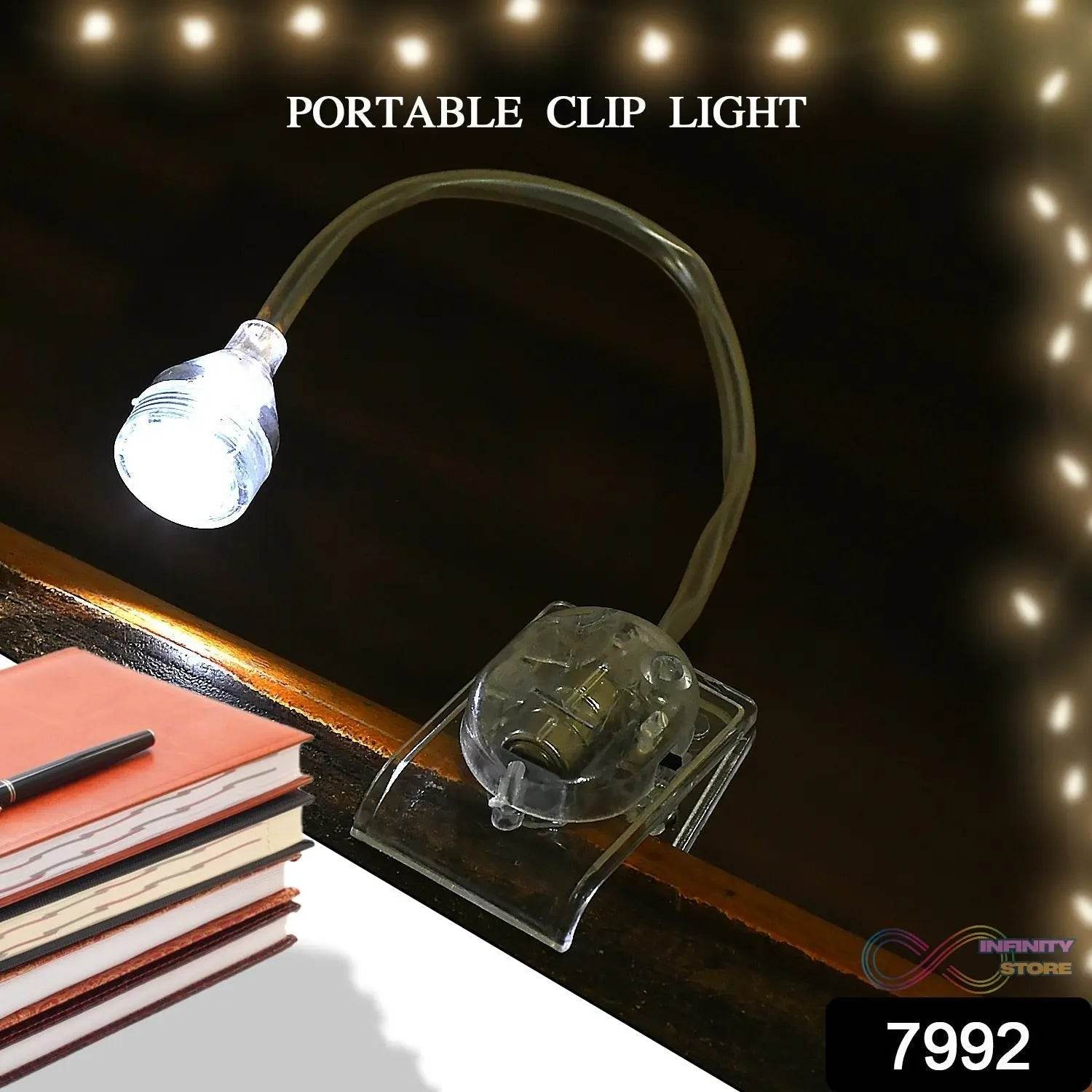 Clip light Portable Clip Light Transparent Clip light Outdoor & indoor Use - infinityexculsivestore.com