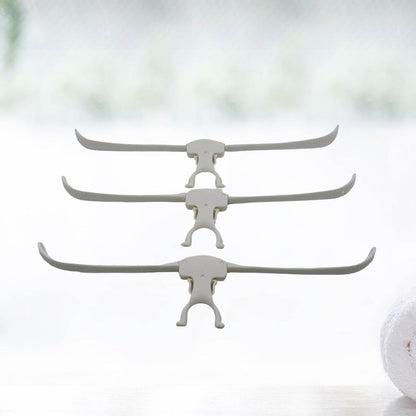 Cloth Hanger 6 in 1 Multi-Layer Hanging Mass Pants Rack Stainless Steel Pants Hangers Folding Storage Rack Space Saver Storage for Trousers Scarf Tie Belt - infinityexculsivestore.com