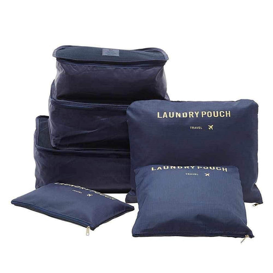Cloth Organizer Pouch Laundry Zipper Bags (6 pcs) - infinityexculsivestore.com