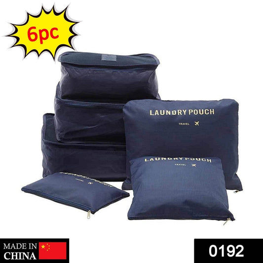 Cloth Organizer Pouch Laundry Zipper Bags (6 pcs) - infinityexculsivestore.com
