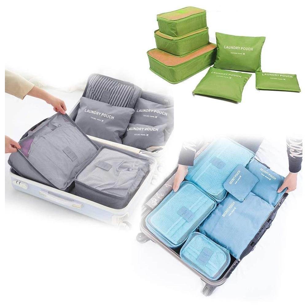 Cloth Organizer Pouch Laundry Zipper Bags (6 pcs) - infinityexculsivestore.com