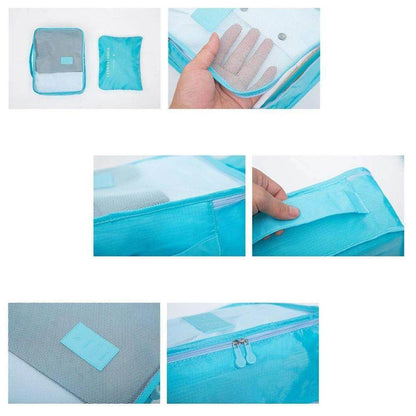Cloth Organizer Pouch Laundry Zipper Bags (6 pcs) - infinityexculsivestore.com