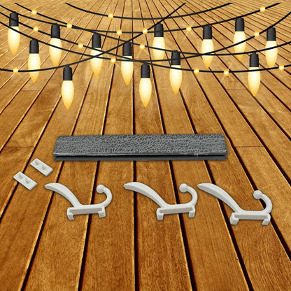 Cloth hanger, Wall Door Hooks Rail for Hanging Clothes for Hanging Hook Rack Rail, Extra Long Coat Hanger Wall Mount for Clothes, Jacket, Hats, 6 Hook - infinityexculsivestore.com
