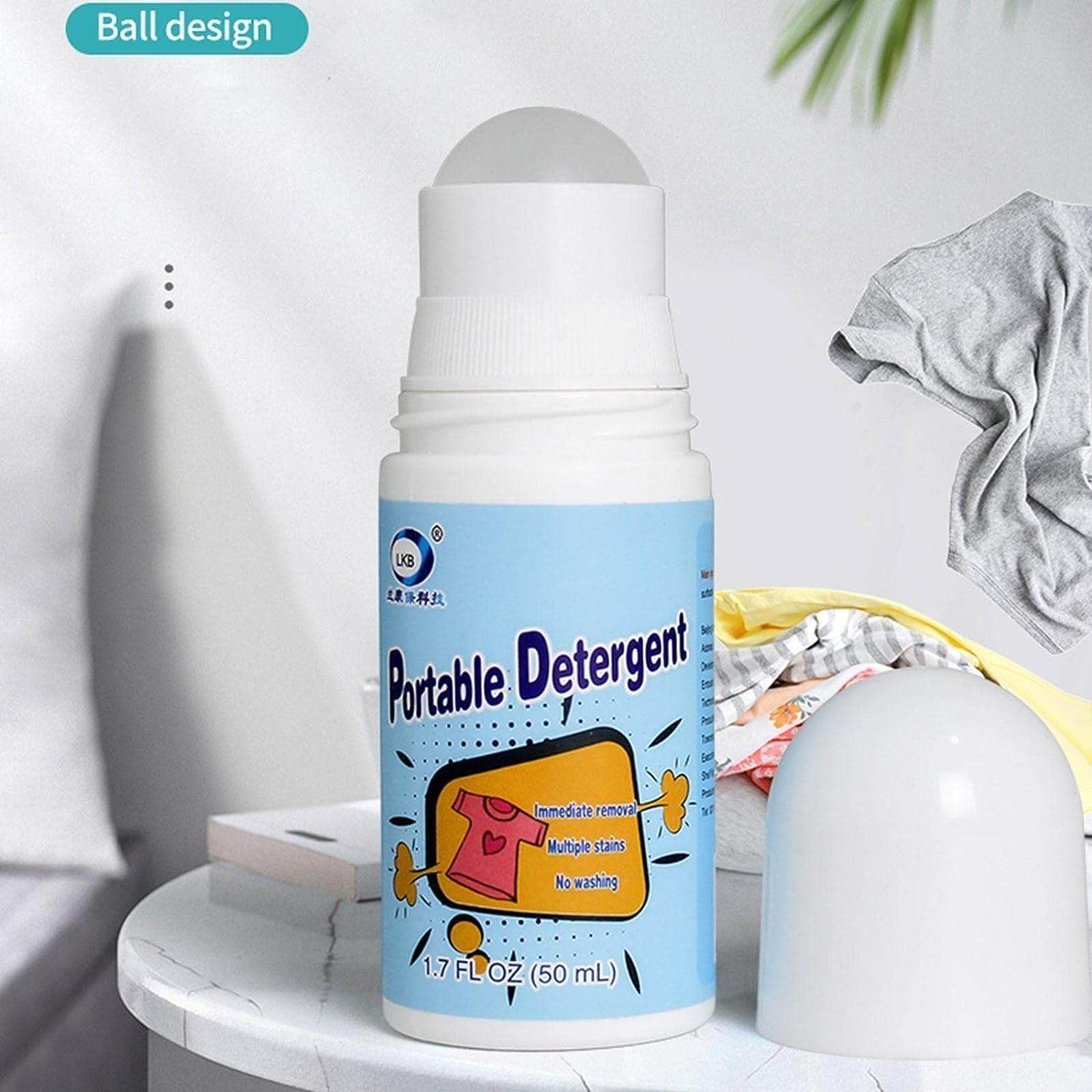 Clothes Stain Remover Bead Design Emergency Stain Rescue Roller Cleaner for Natural Fabric Removes Oil Almost All Types of Fabrics - infinityexculsivestore.com