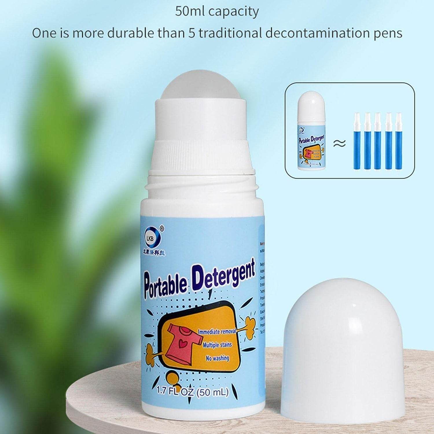 Clothes Stain Remover Bead Design Emergency Stain Rescue Roller Cleaner for Natural Fabric Removes Oil Almost All Types of Fabrics - infinityexculsivestore.com