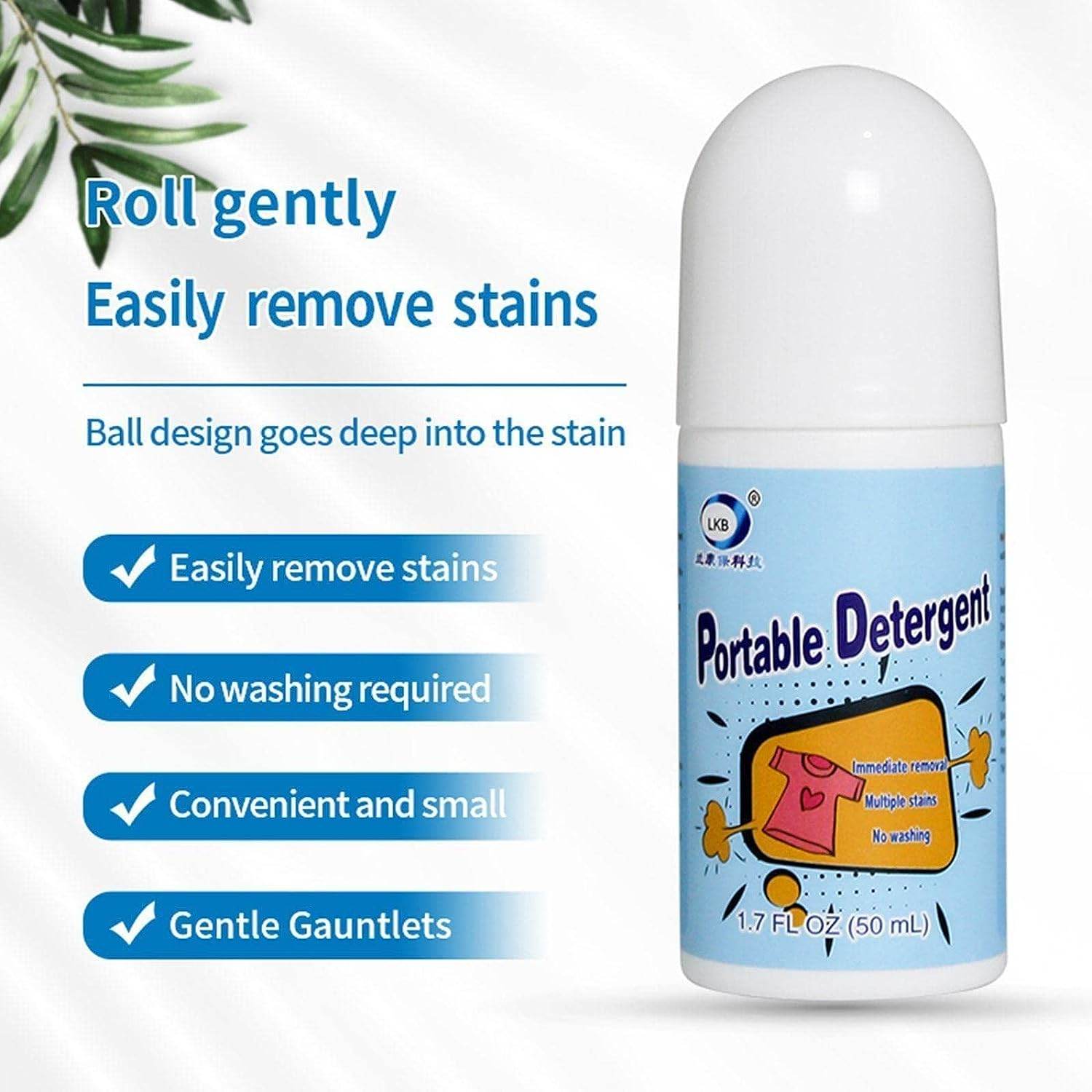 Clothes Stain Remover Bead Design Emergency Stain Rescue Roller Cleaner for Natural Fabric Removes Oil Almost All Types of Fabrics - infinityexculsivestore.com