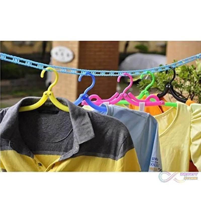 Clothesline Drying Nylon Rope with Hooks - infinityexculsivestore.com