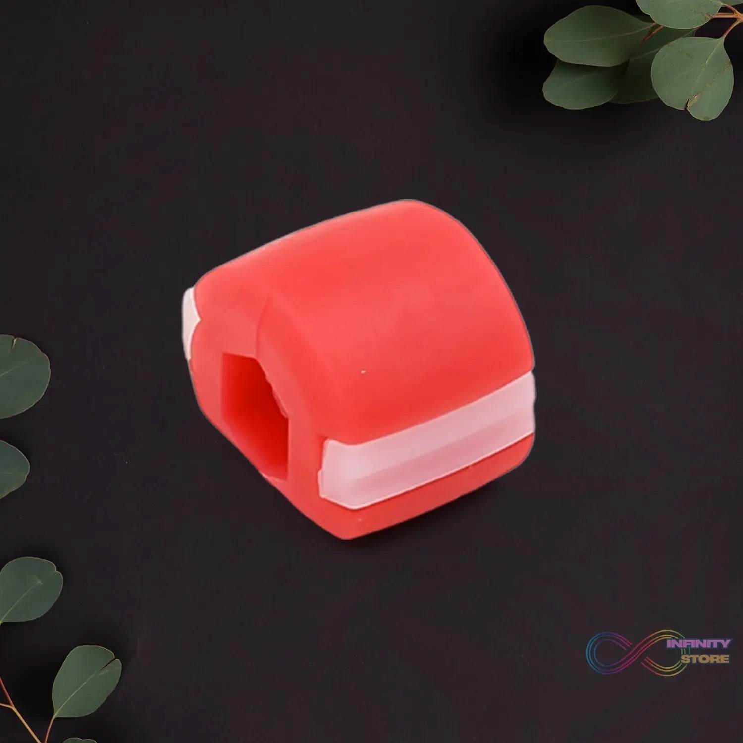 Cn Red Mouth Exerciser Used To Gain Sharp And Chiselled Mouth Easily And Fast. - infinityexculsivestore.com