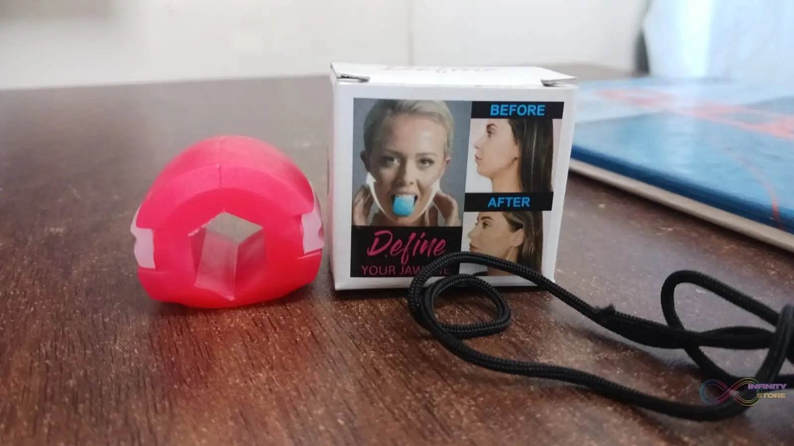 Cn Red Mouth Exerciser Used To Gain Sharp And Chiselled Mouth Easily And Fast. - infinityexculsivestore.com