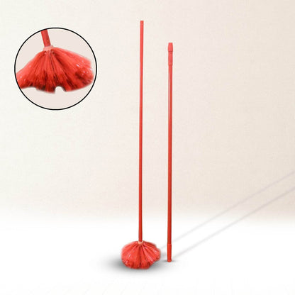 Cobweb Brush With Metal Strong Long Extendable Handle for Dusting, Ceiling Cobweb Cleaning, Brush for Lights, Fans & Webs Cleaning for Home / Kitchen (90 Inch / MOQ :- 6 Pc) - infinityexculsivestore.com