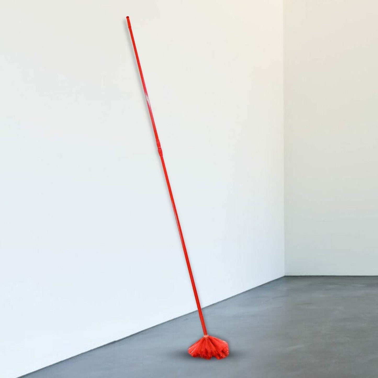 Cobweb Brush With Metal Strong Long Extendable Handle for Dusting, Ceiling Cobweb Cleaning, Brush for Lights, Fans & Webs Cleaning for Home / Kitchen (90 Inch / MOQ :- 6 Pc) - infinityexculsivestore.com