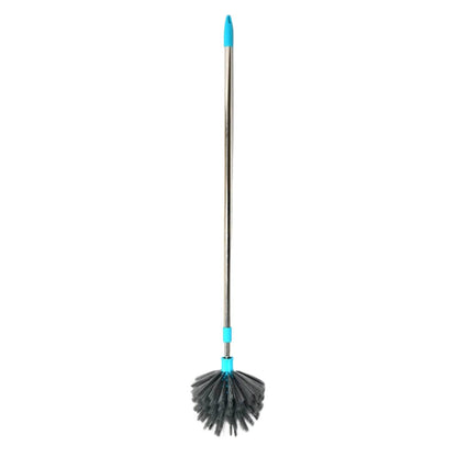 Cobweb Brush With Stainless Steel Strong Long Extendable Handle for Dusting, Ceiling Cobweb Cleaning, Brush for Lights, Fans & Webs Cleaning for Home / Kitchen - infinityexculsivestore.com