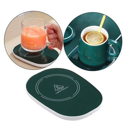 Coffee Mug Warmer For Having Coffee Along With The Warmer That Keeps It Hot. - infinityexculsivestore.com