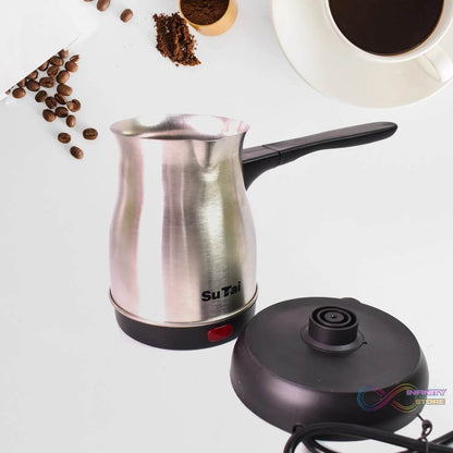 Coffee Pot, Coffee Maker, 800ml Even Heating Tea Maker Kettle (1 Pc) - infinityexculsivestore.com