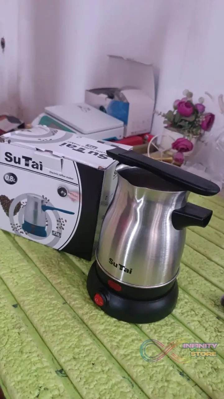 Coffee Pot, Coffee Maker, 800ml Even Heating Tea Maker Kettle (1 Pc) - infinityexculsivestore.com