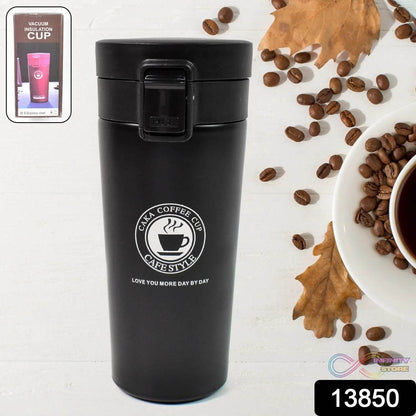 Coffee Travel Mug Insulated Coffee Cup with Leakproof Lid (380ml Approx / 1 Pc) - infinityexculsivestore.com