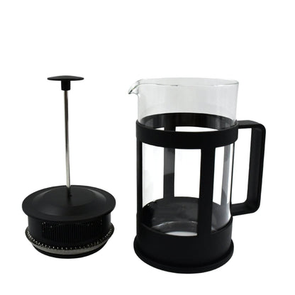 Coffee and Tea maker, Coffee Maker Glass Stainless Steel Coffee Press Glass Teapot for Camping Travel Gifts kitchen tools (Approx 350ml) - infinityexculsivestore.com