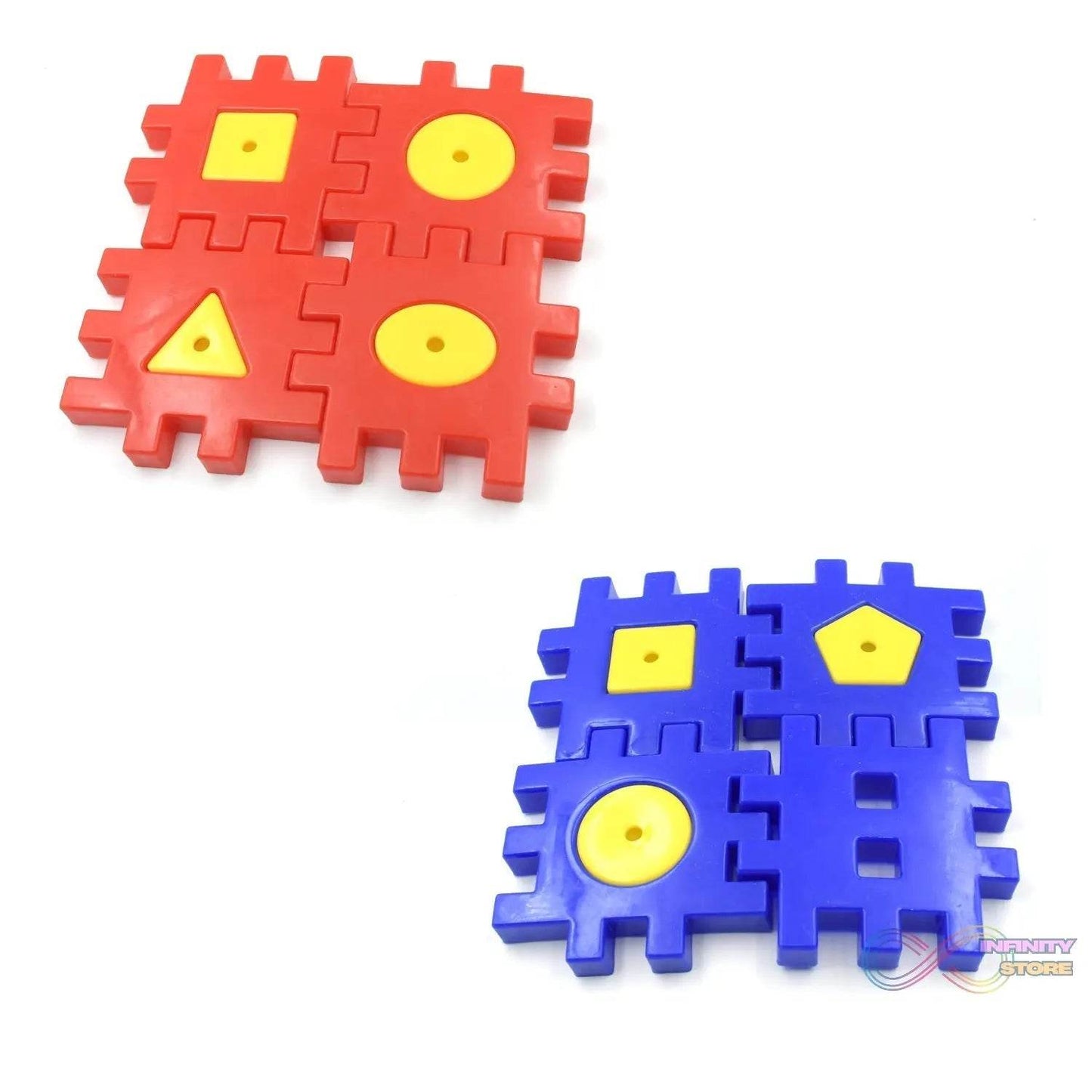 Colorful Digital Building Blocks Set - Educational Toys for Kids Aged 3-12, 4 Pc Set for Boys & Girls - infinityexculsivestore.com