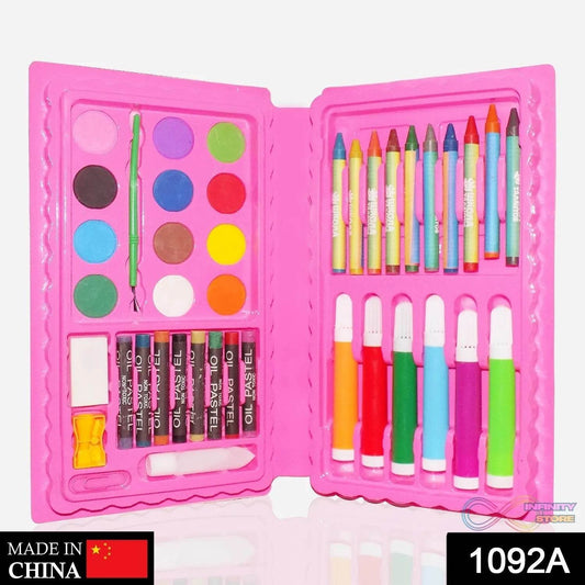 Coloring Combo Colors Box Color Pencil, Crayons, Water Color, Sketch Pens Set of 42 - infinityexculsivestore.com
