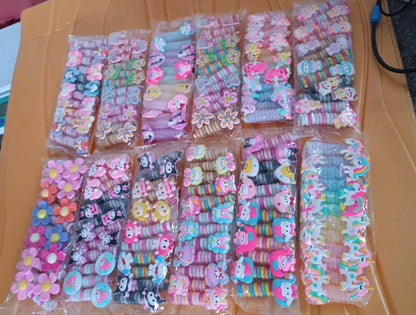 Colourful Telephone Wire Hairbands (1 pc / Mix Design) - infinityexculsivestore.com