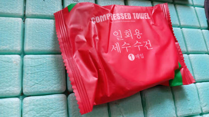 Compressed Towels Portable Disposable Compressed Cotton Coin Tissue Towel for Travel, Camping, Hiking, Sport, Beauty Salon, Home Hand Wipes (28x40 Inch) - infinityexculsivestore.com