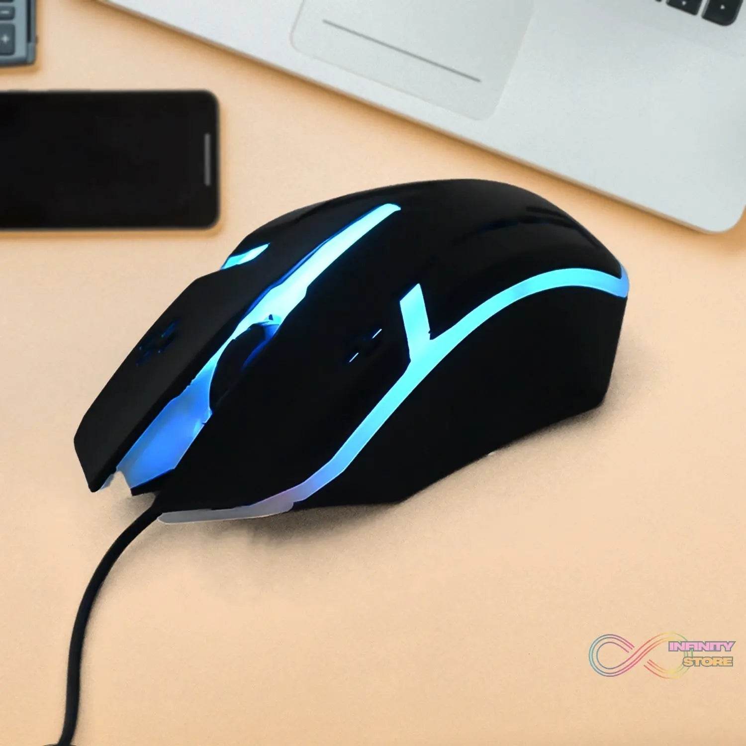 Computer / Laptop USB Wired Optical Mouse (1 Pc) - infinityexculsivestore.com