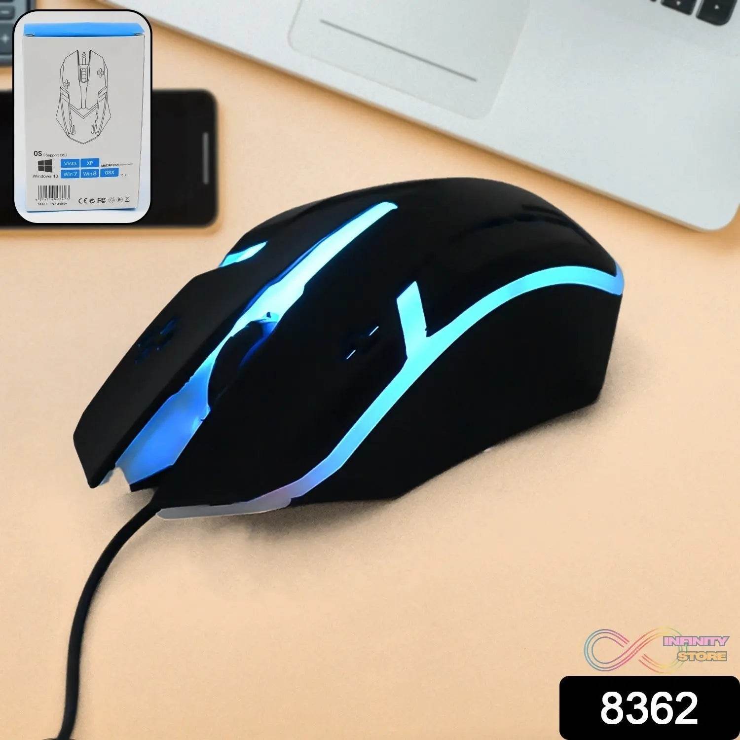 Computer / Laptop USB Wired Optical Mouse (1 Pc) - infinityexculsivestore.com