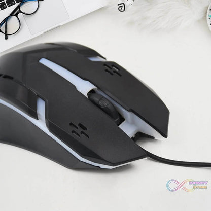Computer / Laptop USB Wired Optical Mouse (1 Pc) - infinityexculsivestore.com