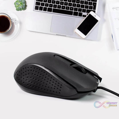 Computer / Laptop Wired Optical Mouse, M-022 (1 Pc) - infinityexculsivestore.com