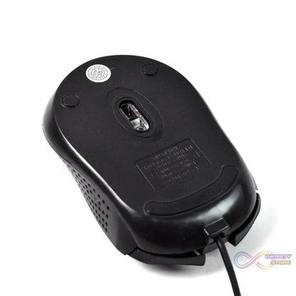 Computer / Laptop Wired Optical Mouse, M-022 (1 Pc) - infinityexculsivestore.com