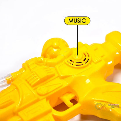 Concept Musical Transparent Glow Gear Gun With Rainbow Light ( 1 pcs ) - infinityexculsivestore.com