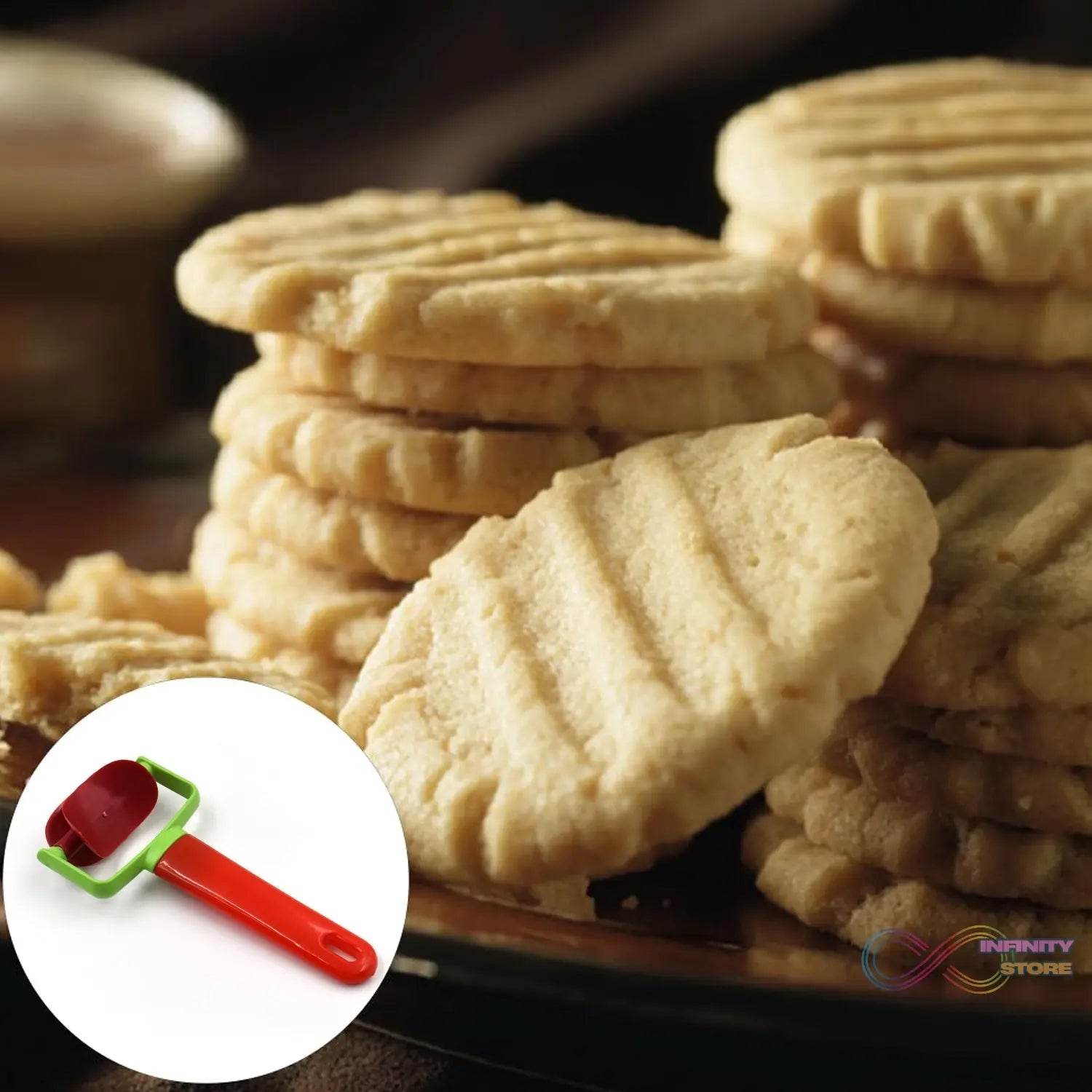 Cookie Rolling Cutter used in all kinds of household and kitchen places for making cookies and stuff. - infinityexculsivestore.com