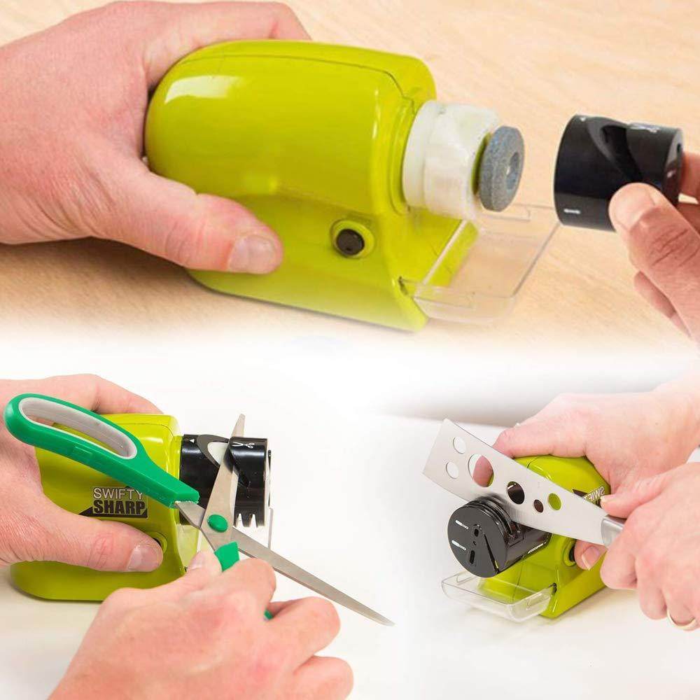 Cordless Motorized Knife Blade Sharpener Tool - infinityexculsivestore.com