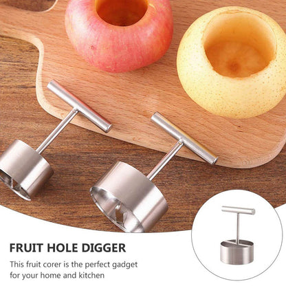 Corer Pear Core Separator Vegetable Core Remover Seeder Cutter Pitter Fruit Hole Remover Coring Tool (1 Pc) - infinityexculsivestore.com