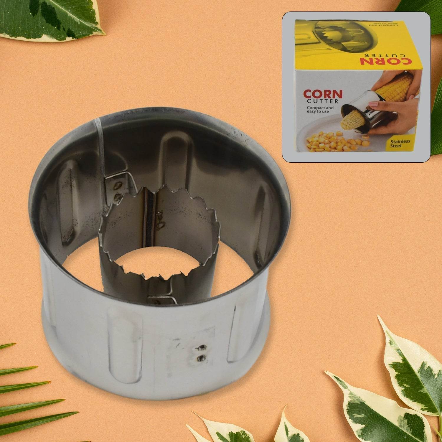 Corn Cutter Stainless Steel Stripping Kernels Remover (1 Pc) - infinityexculsivestore.com