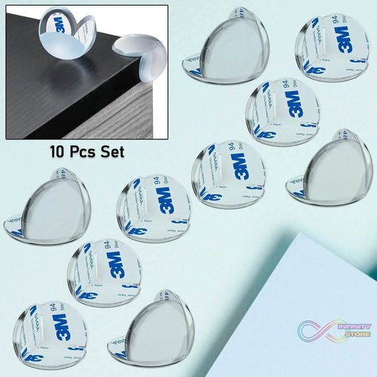 Corner / Edge Guards Clear Corner Protectors (Big 4 Cm / 10 Pcs Set) - infinityexculsivestore.com