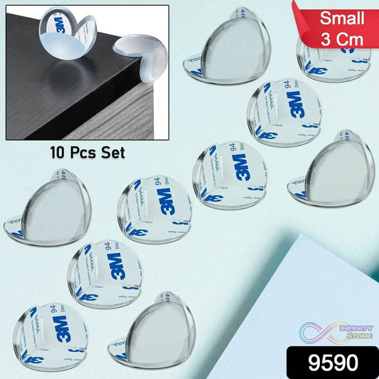 Corner / Edge Guards Clear Corner Protectors (Small 3 Cm / 10 Pcs Set) - infinityexculsivestore.com