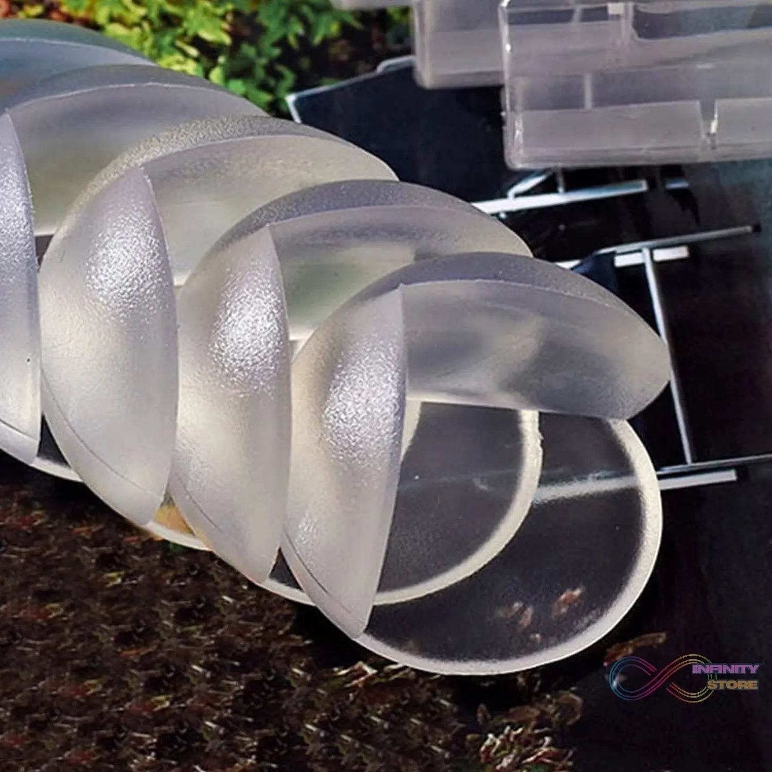 Corner Guards Clear Corner Protectors High Resistant Adhesive (Pack of 100) - infinityexculsivestore.com