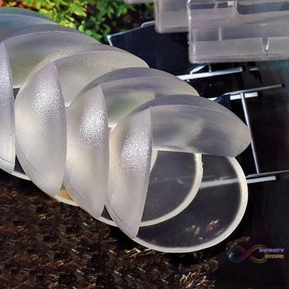 Corner Guards Clear Corner Protectors High Resistant Adhesive (Pack of 100) - infinityexculsivestore.com