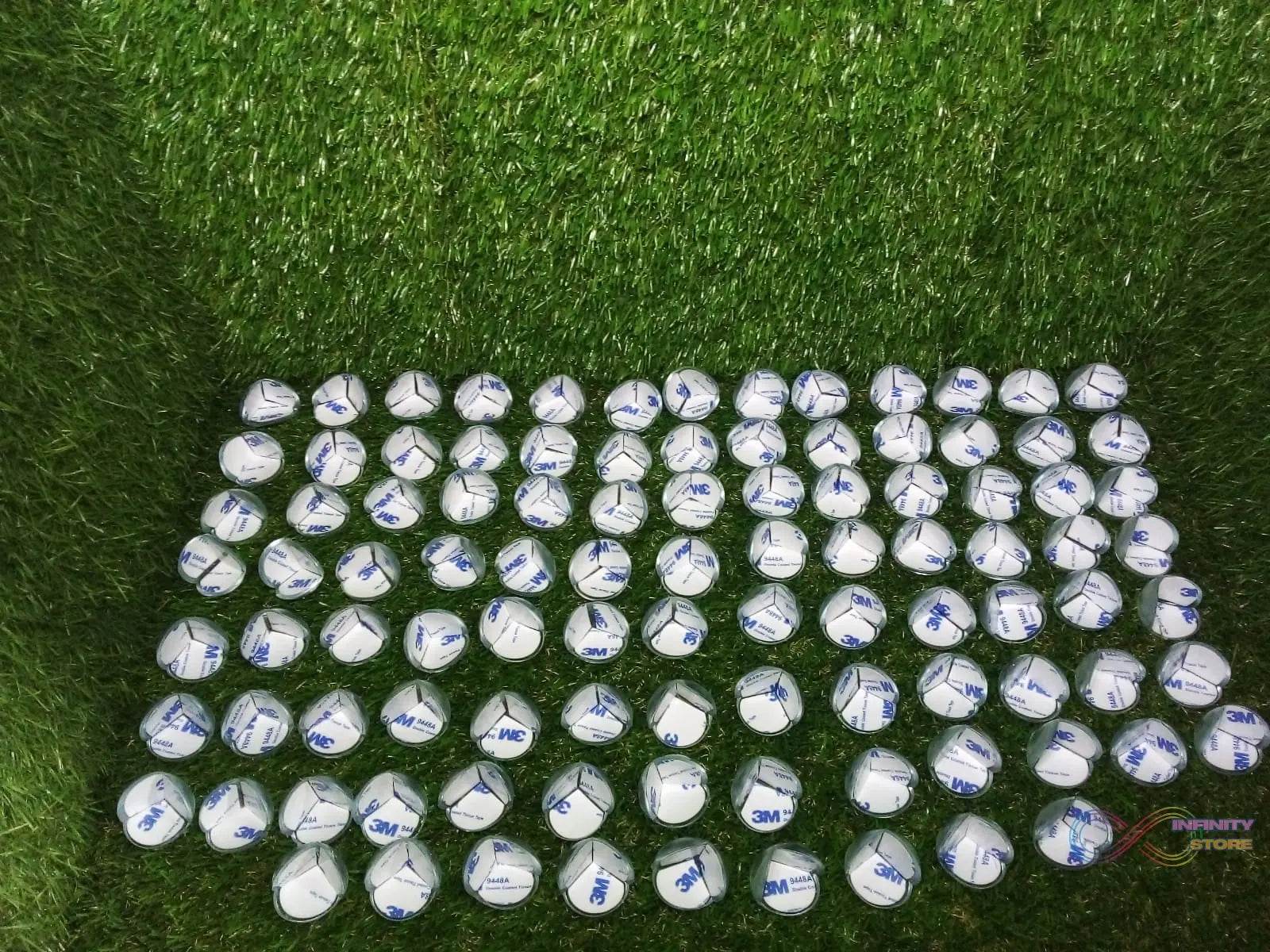 Corner Guards Clear Corner Protectors High Resistant Adhesive (Pack of 100) - infinityexculsivestore.com