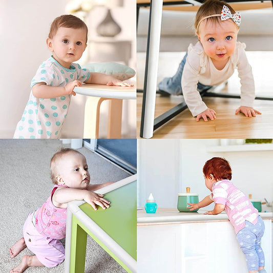 Corner Proofing Edge Protector Safe Corner Cushion for Table, Baby Safety Bumper Guard,Furniture, Bed, Soft Rubber Corner Protectors for Kids (2 Mtr) - infinityexculsivestore.com
