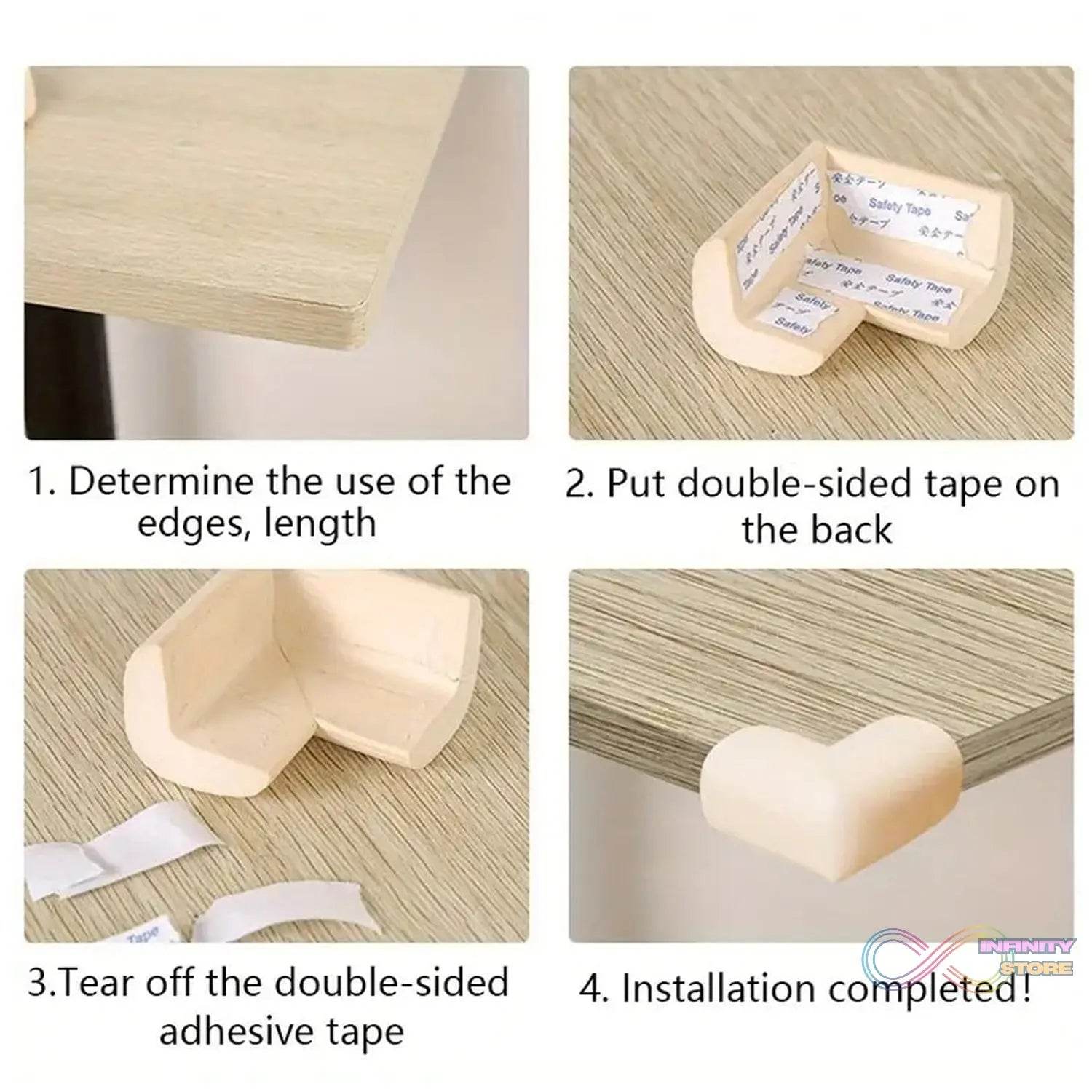 Corner Protector for Baby, Protectors Guards (4 Pcs Set) - infinityexculsivestore.com