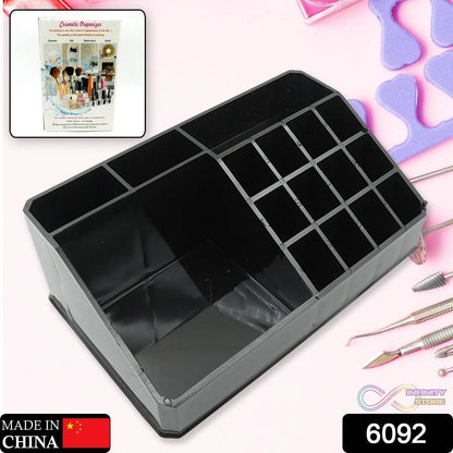 Cosmetic Organiser 16 Compartment Cosmetic Makeup Storage Organiser Box - infinityexculsivestore.com