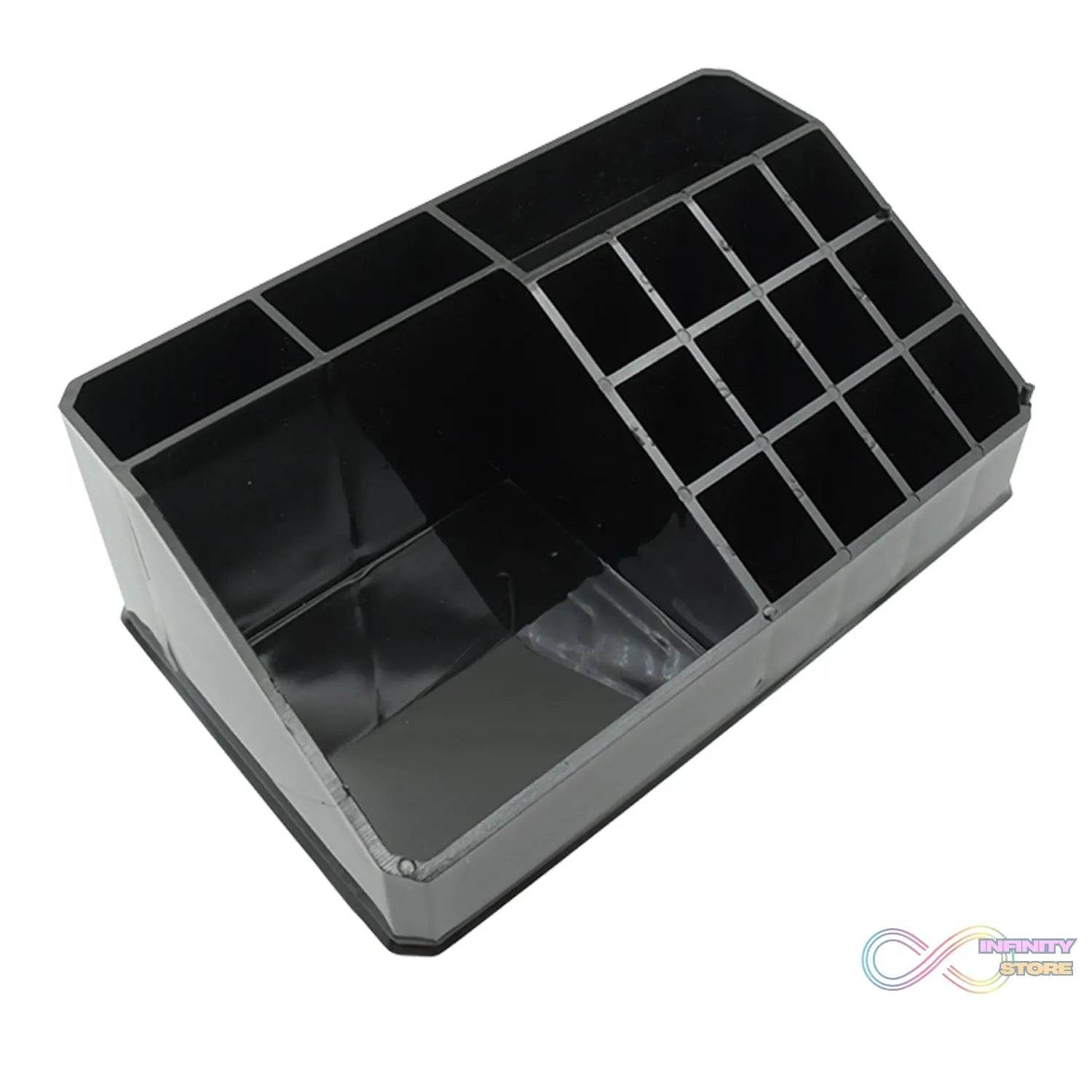 Cosmetic Organiser 16 Compartment Cosmetic Makeup Storage Organiser Box - infinityexculsivestore.com