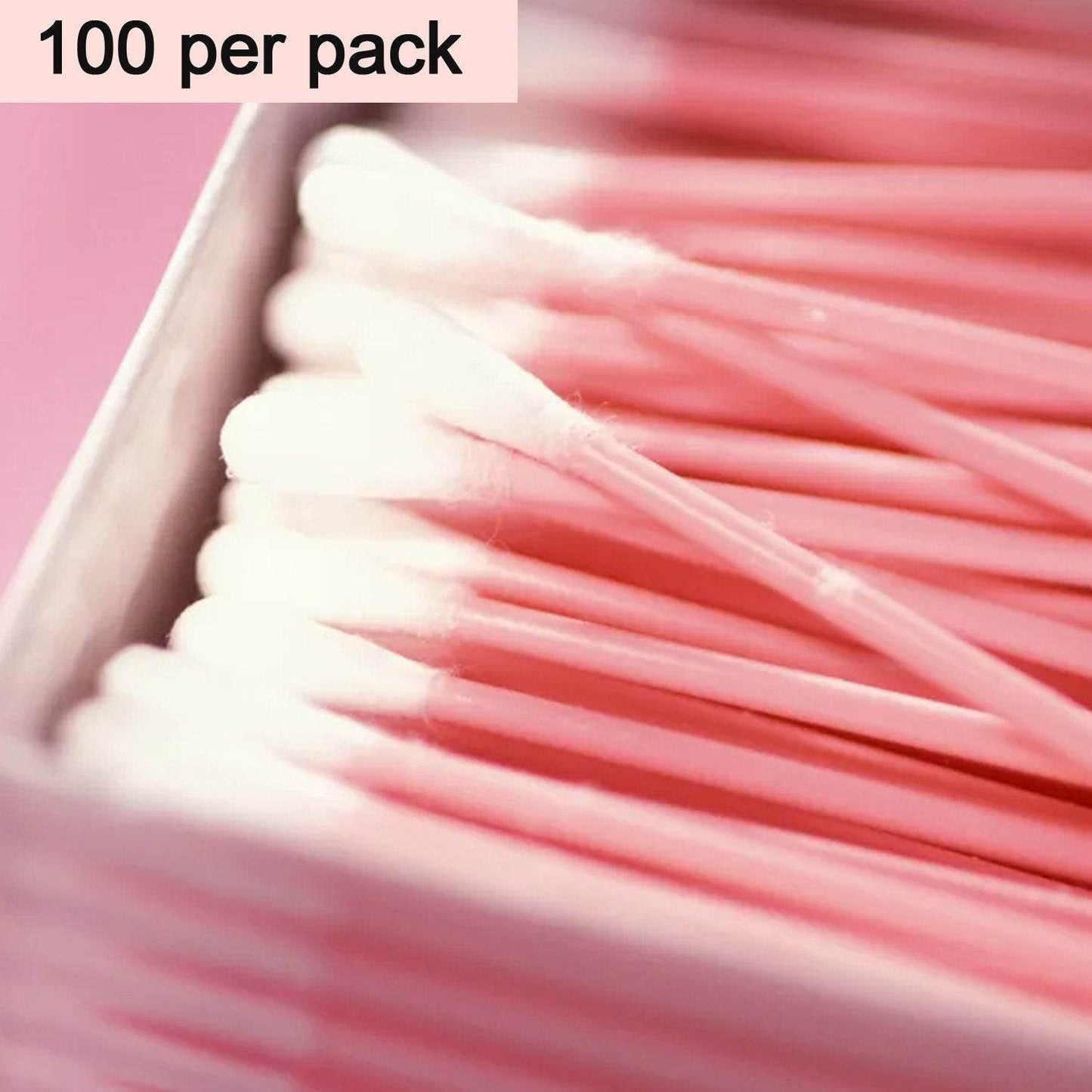 Cotton Buds for ear cleaning, soft and natural cotton swabs (100 pieces) - infinityexculsivestore.com
