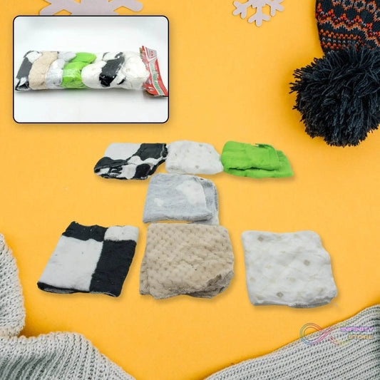 Cotton Hand Towel Microfiber wash Basin Hanging Hand Towel Napkin Microfiber Cloth Cartoon Kitchen Accessories, Travel Friendly | Home & Kitchen Use ( 7 pcs Set ) - infinityexculsivestore.com