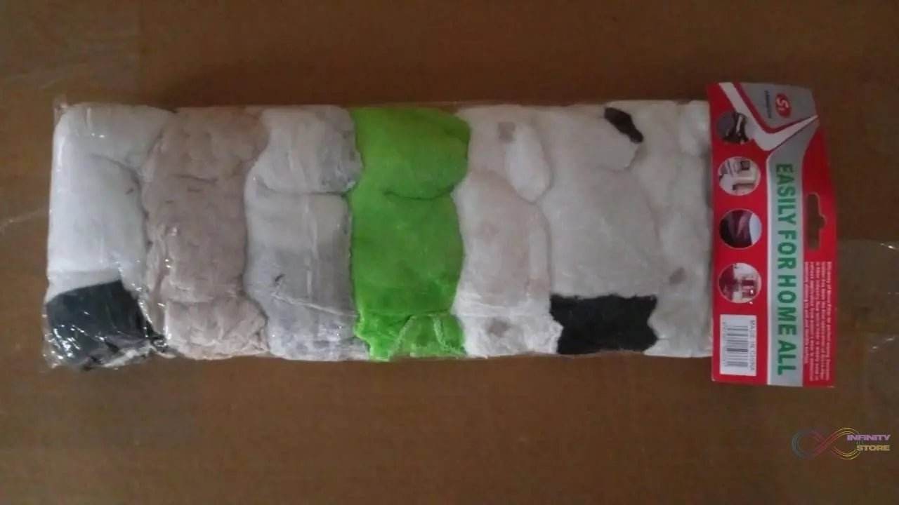 Cotton Hand Towel Microfiber wash Basin Hanging Hand Towel Napkin Microfiber Cloth Cartoon Kitchen Accessories, Travel Friendly | Home & Kitchen Use ( 7 pcs Set ) - infinityexculsivestore.com