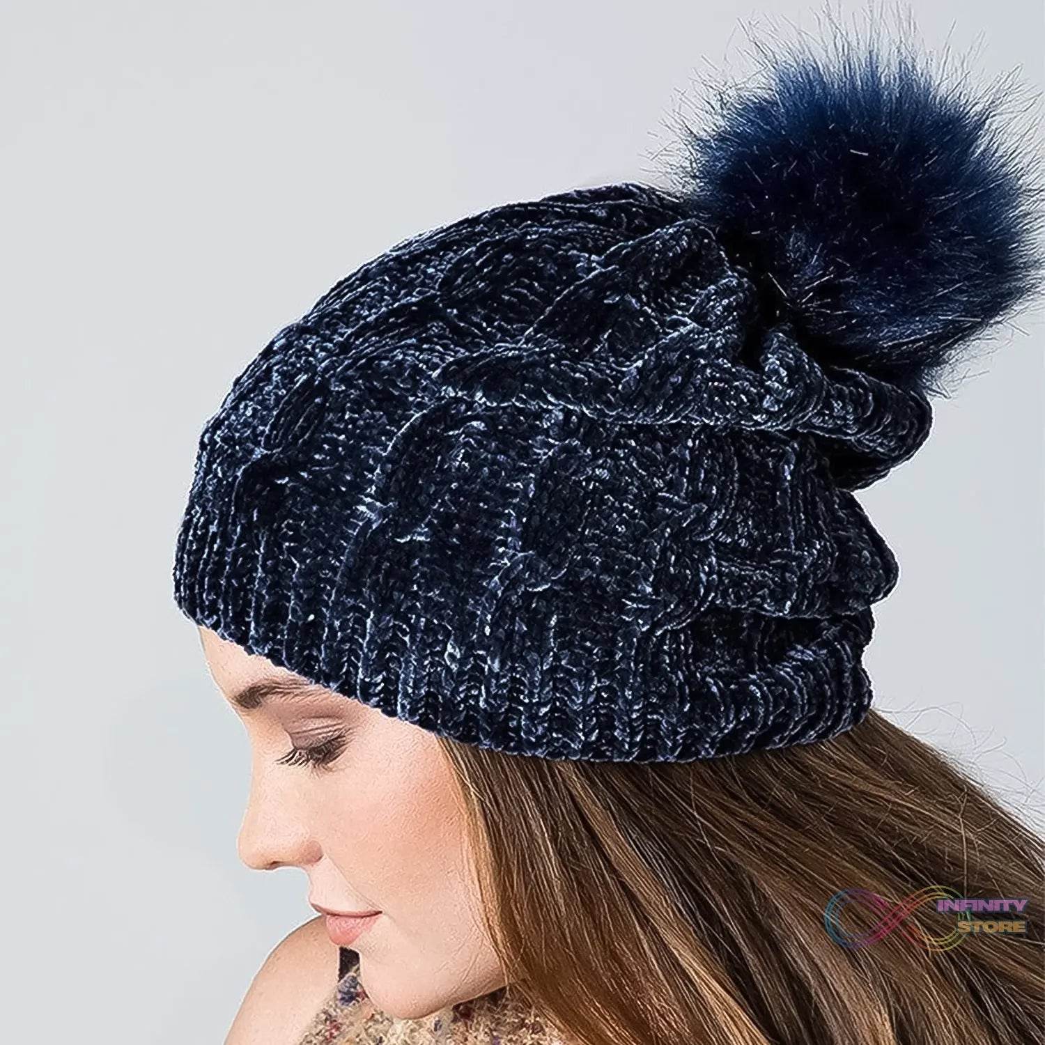Cozy Comfort: Winter Cap for Girls (1pc) - infinityexculsivestore.com