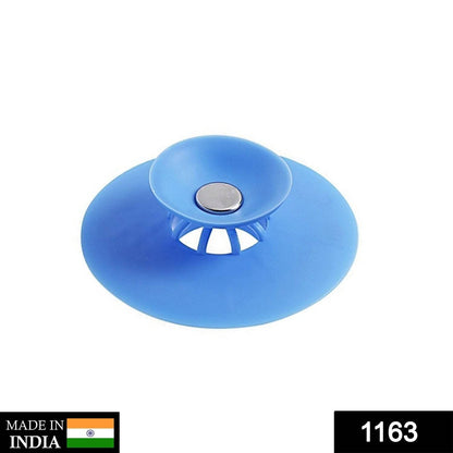 Creative 2-in-1 Silicone Sewer Sink Sealer Cover Drainer (multicolour) - infinityexculsivestore.com