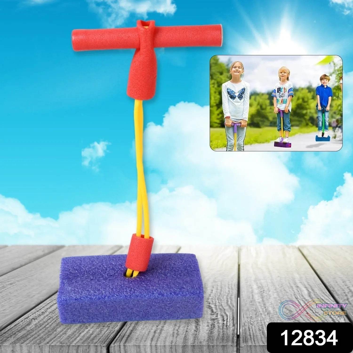 Creative Fitness Jumper for Kids by New Bounce | Safe, Bouncy Toy for Toddlers | Fun Foam Hopper for Children | Squeaks with Each Hop | Great Gift for Girls and Boys (1 Pc) - infinityexculsivestore.com